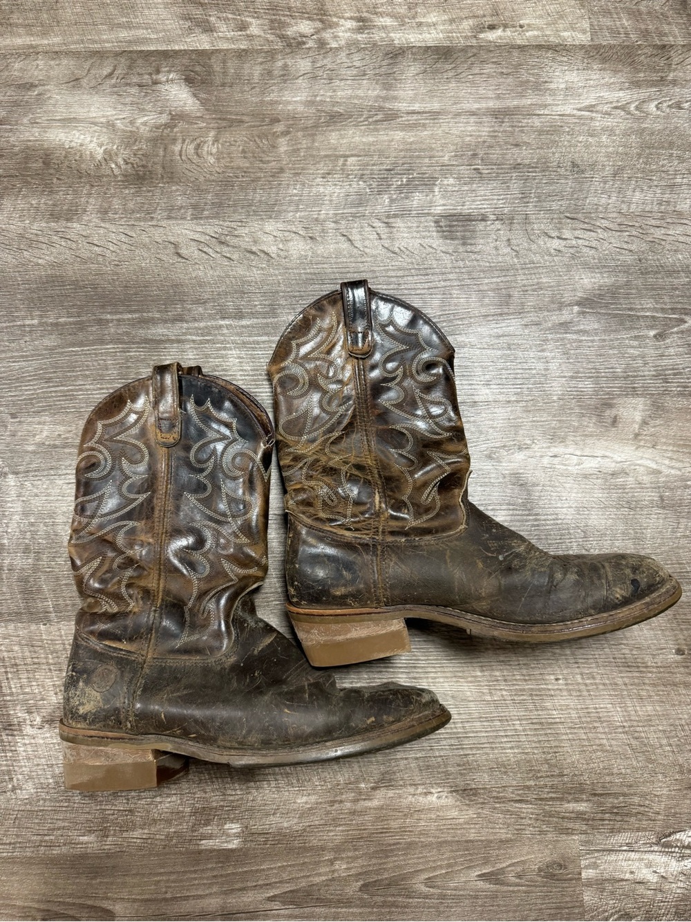 Double-H Menโs Western Cowboy Boots Size 10.5